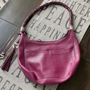 Purple Brighton Barbados Zip Top Hobo